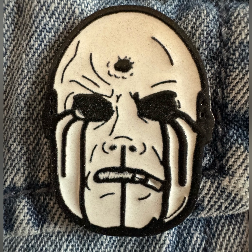 2024 Slipknot official concert band enamel pin Eloy Casagrande Mask New Drummer